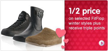 1/2 price on selected FitFlop